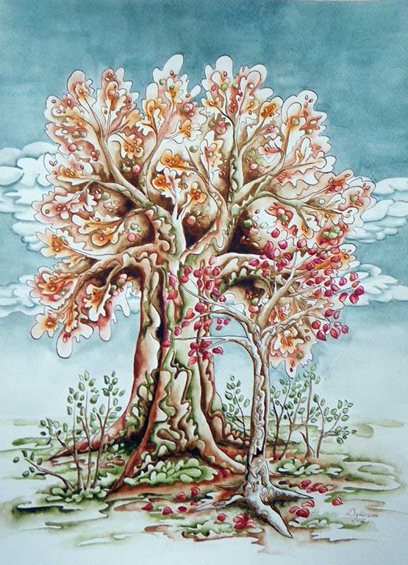 Janka Watercolor, The Autumn 2
